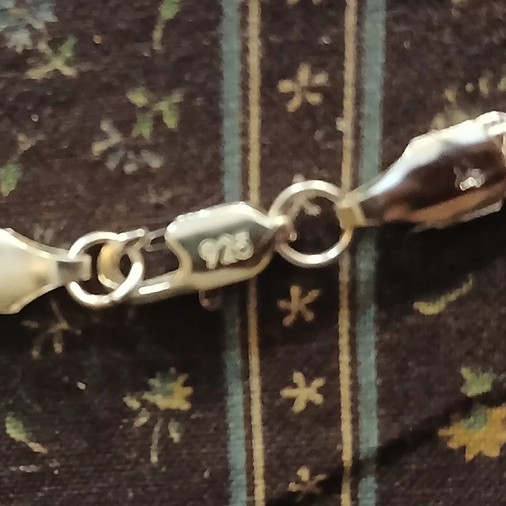 Sterling Necklace, Crossbody Bag, & Snake Chain Bracelet Sterling Silver